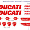 Ducati Kit 15 Piezas Calcomanias