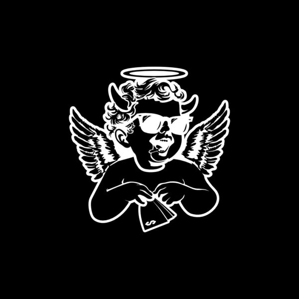 Calcomanias Bebé Alas Angel - Imagen 4