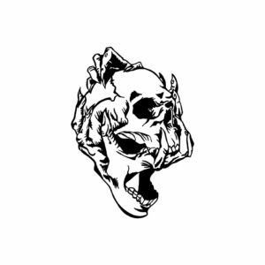 Calcomanias Manos Calavera