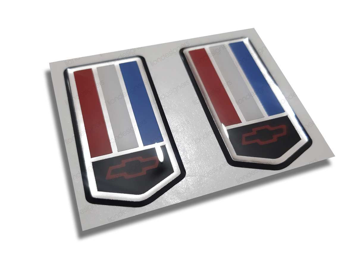 Emblema Adheribles Genérico Camaro 92-02 Incluye 2 Piezas