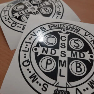Cruz San Benito Calcomanias Stickers