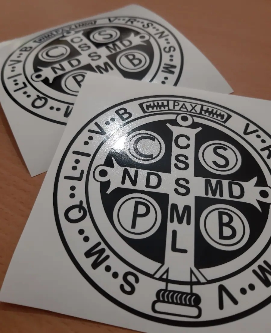 Cruz San Benito Calcomanias Stickers