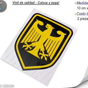 Aguila Alemania Vw amarillo