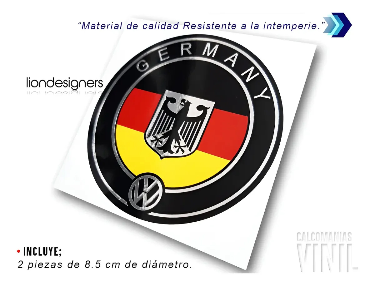 Calcomanias Alemania Vw