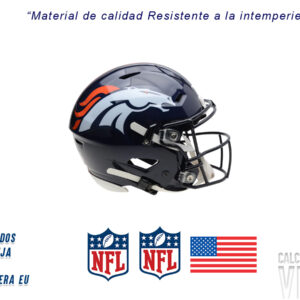 Calcomanias Broncos Compatibles Para Casco