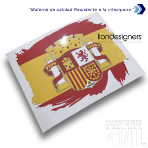 Calcomania Bandera España
