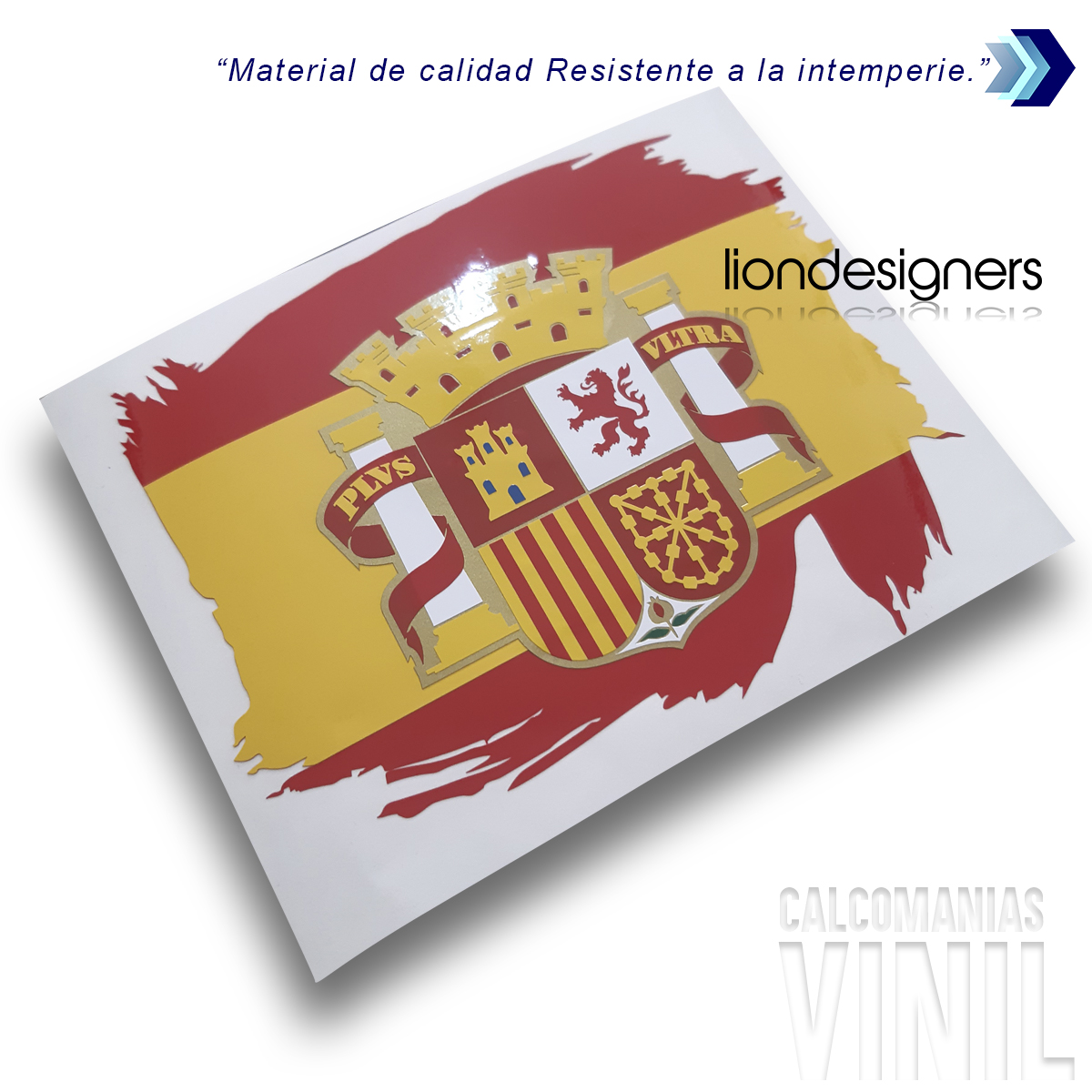 Calcomania Bandera España