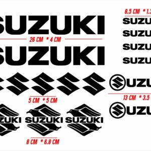Calcomanias Adheribles Compatibles Suzuki Kit