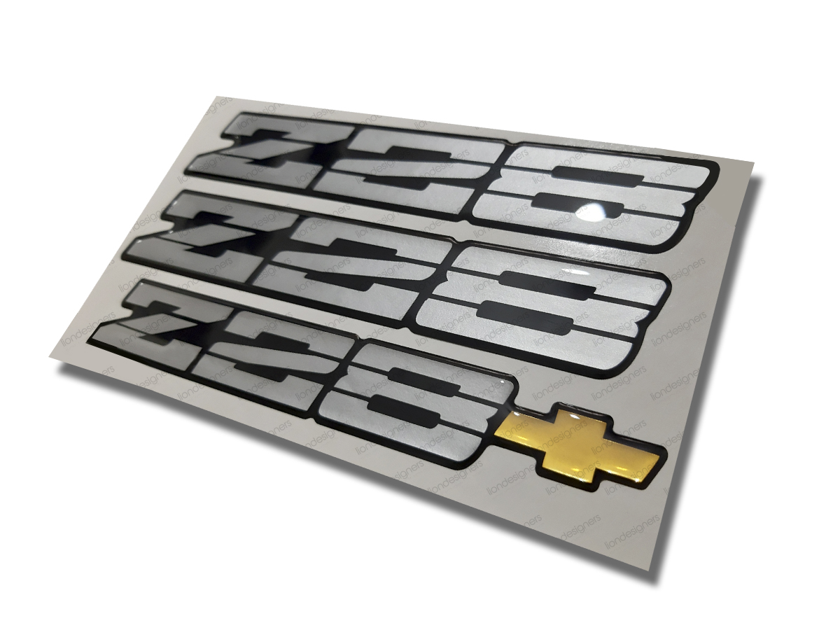 Emblemas Compatibles Chevrolet Z28 3 Piezas - Imagen 2