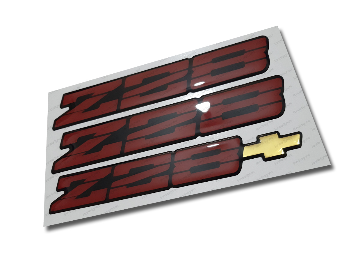 Emblemas Compatibles Chevrolet Z28 3 Piezas