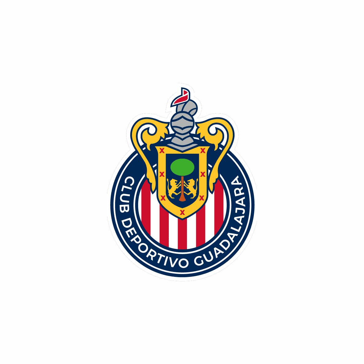 Chivas Guadalajara Calcomanias Adheribles