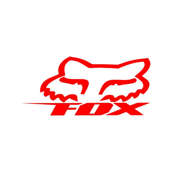 Fox Texto Logo 2 Piezas
